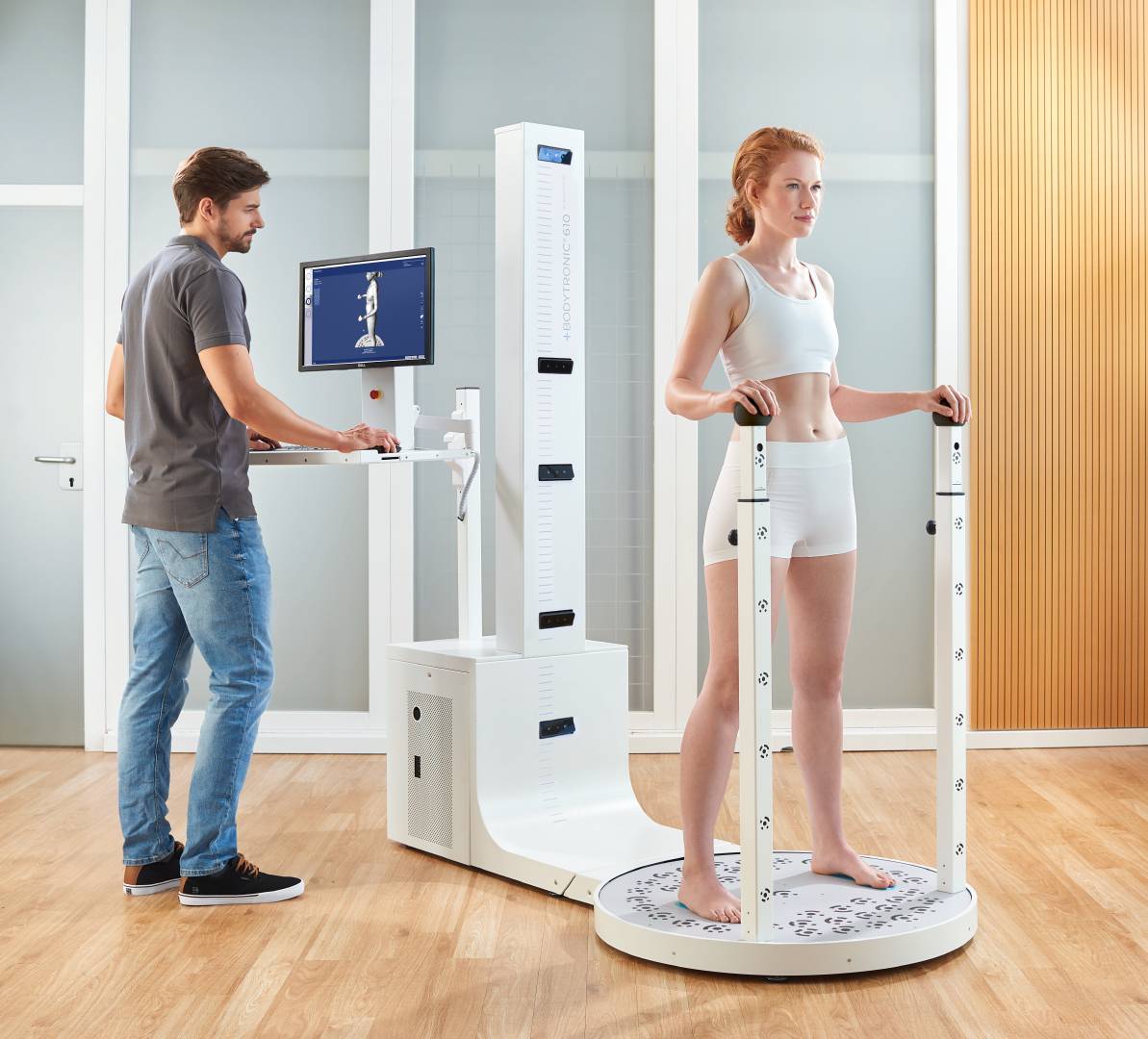 bodytronic 610 innovative Messtechnik für berührungsloses Messen